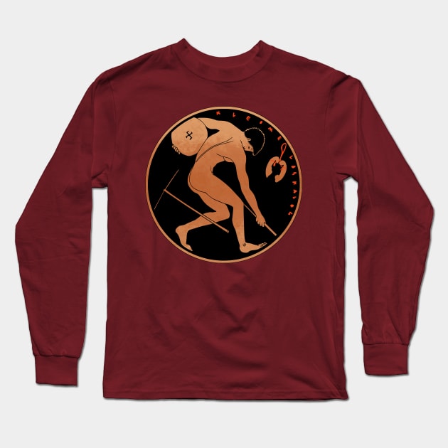 The Kleomelos discobolus Long Sleeve T-Shirt by Mosaicblues